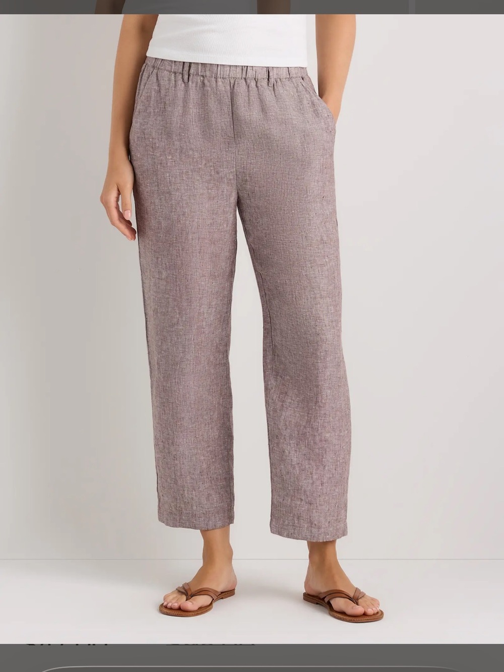 Quince Linen Pants NWT